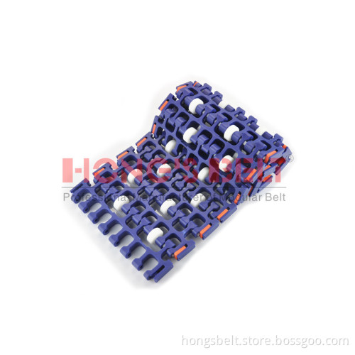 The Roller Modular Conveyor Belt in Beverage Industry